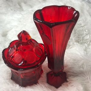 Fostoria Ruby Red Glasses
